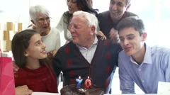 Family Celebrating 70th Birthday Together