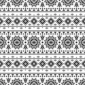 042020 Tribal ethnic Pattern ... Illustrazione stock