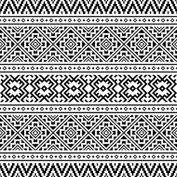 042020 Tribal ethnic Pattern ... Stock Illustration
