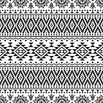 042020 Tribal ethnic Pattern ... Stock Illustration
