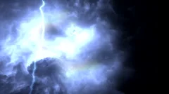 Lightning in Storm Clouds - 2K