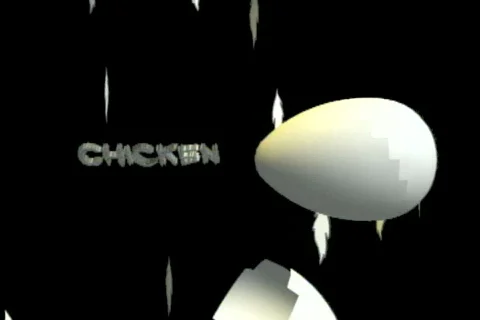 0424 Eggs Chicken Dance  Stock Footage 700510