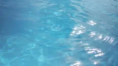 Glistening Blue Swimming Pool Water - 29,97FPS NTSC