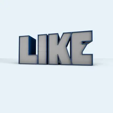 Like Illustrazione stock