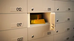 Security Safe Lockers. Money Wealth Secure