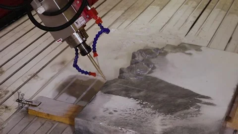 044 stone milling Stock Footage 154203464