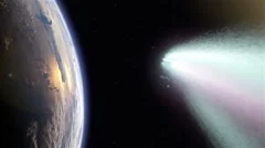 Dangerous Comet close to Earth