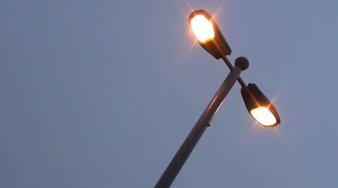 0471 Streetlight Stock Footage 35597500
