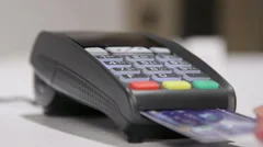 Using credit card terminal for payment