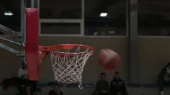 A Little Kid's Slam Dunk Surprise Shot After The Two Misses Basketball