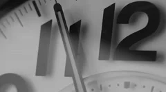 detail shot of clock timelapse