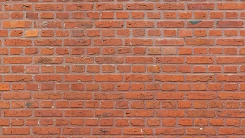 048_Red brick wall texture pattern.mp4 Stock Footage 346974231