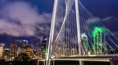 Dallas Skyline night time-lapse night NICE!