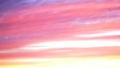 Time Lapse of Heavenly Sunrise over Desert Landscape -Long Shot 2-