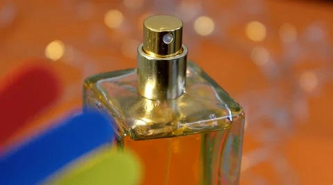 05 - collection - perfume - closeup 06 Stock-Footage 62036170