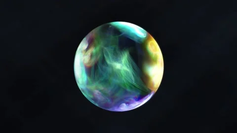 05 - Glass - abstract motion sphere Stock Footage 222937870