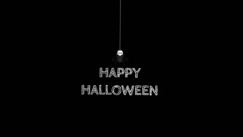 05 Halloween Animation Motion Graphics v8 库存影片 137519150