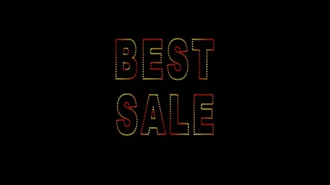 05 Text Animation with Moving Light Best Sale 库存影片 128924669