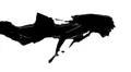 05- Vertical HD sexy dancer silhouette - black on white HD Footage