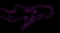 05- Vertical HD sexy dancer silhouette - magenta on black HD Footage