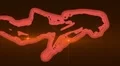 05- Vertical HD sexy dancer silhouette - orange on black HD Footage