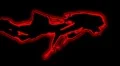 05- Vertical HD sexy dancer silhouette - red neon on black HD Footage