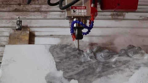 050 stone milling Stock Footage 154203518