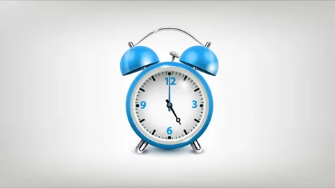 05.00 Alarm Clock Stockbeeldmateriaal 276281948