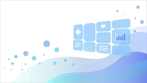0502-Medical-SaaS-component-collection Stock Footage 334304998