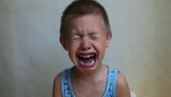 child boy crying bitterly