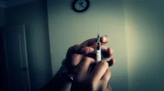 Heroin, needle
