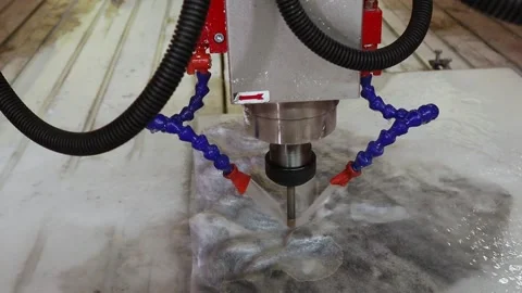 051 stone milling Stock Footage 154203522