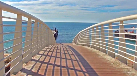 0512 Over the bridge Stock Footage 35440058