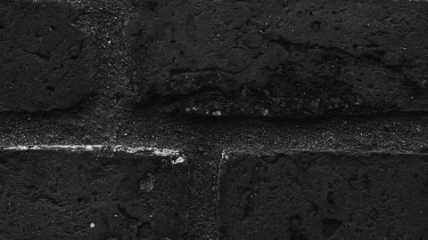 051_Dark brick wall texture pattern.mp4 Stock Footage 346974238