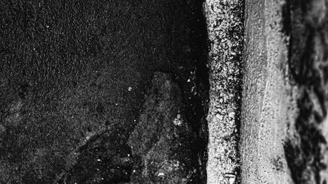 051_Gritty ground texture abstract pattern.mp4 Stock Footage 345726301