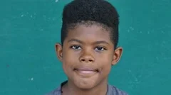 55 Black Kids Portrait Happy Child Smiling At Camera