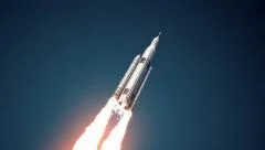 Space Launch System Takes Off