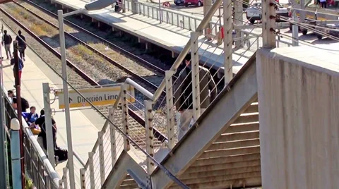 0524 Public transportation Stock Footage 34276635
