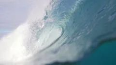 Slow Motion Ocean Wave Crashing