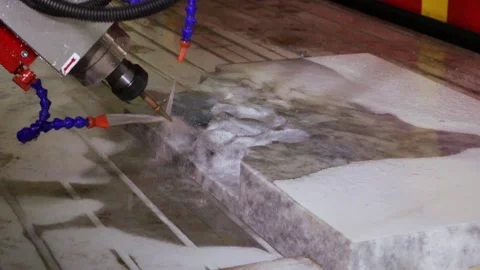 053 stone milling Stock Footage 154203536