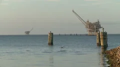 Offshore Oil Rig in the Gulf of Mexico