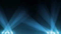 Spotlight animation. Blue and White. 2 colors in one file. Loopable.