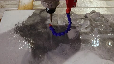 055 stone milling Stock Footage 154203529