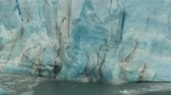 Falling iceberg at Perito Moreno glacier