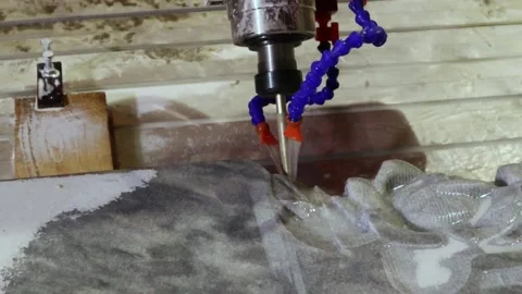 057 stone milling Stock Footage 154203549