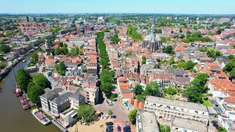 058 - Gouda - Centrum - Raam Stockbeeldmateriaal 228688323