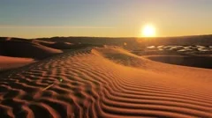 Sahara desert landscape. Ain Ouadette oasis.