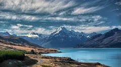 New Zealand Time-lapse of Glacier and Mt Cook