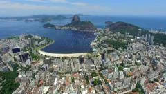 Aerial View of Sugarloaf Mountain and Rio de Janeiro Cityscape, Brazil