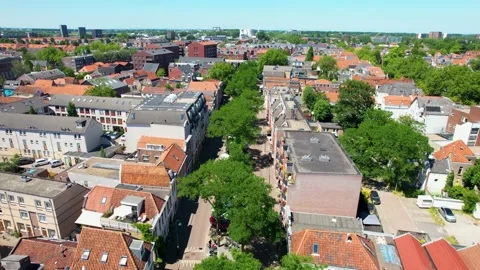 059 - Gouda - Centrum - Raam Stock Footage 228688335